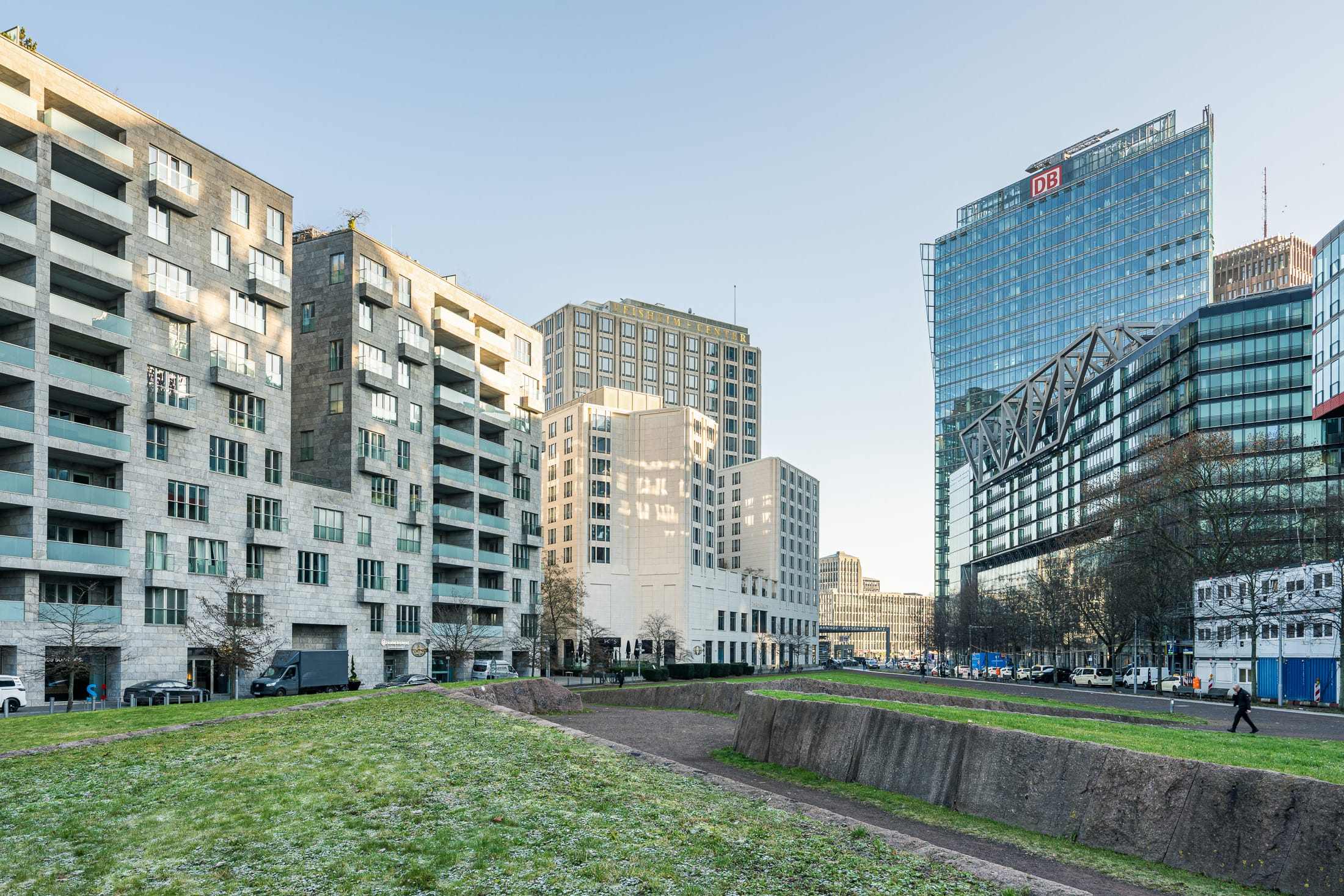 moderne Büro- und Wohnarchitektur in Berlin Mitte Nähe Potsdamer Platz