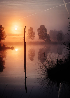 Foto Sonnenaufgang Pietzmoor Landschaft Niedersachsen Landschaftsfotograf