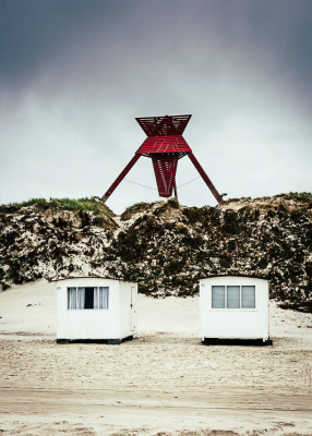 Seezeichen, dänische Küste, Strandhäuser, Fotokunst, FineArt-Print, Fotoproduktion, Mecklenburg-Vorpommern, Sommer, Fotoshooting, Deutschland, Fotograf, Martiem Fotografie